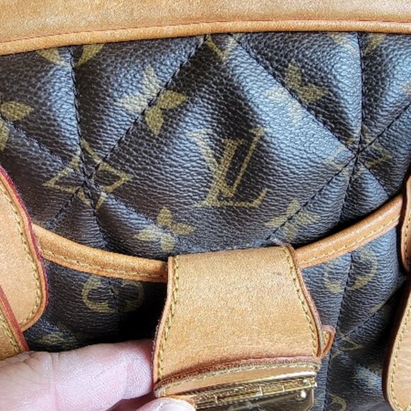 Louis Vuitton Etoile Monogram Large Quilted Bowling Shoulder Handbag - Picture 11 of 16